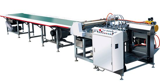 Semi Automatic Gluing Machine with Paper Feeder
